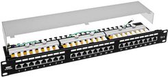 Rack Systems PP24H-1U-FTP6/B - patch panel 19