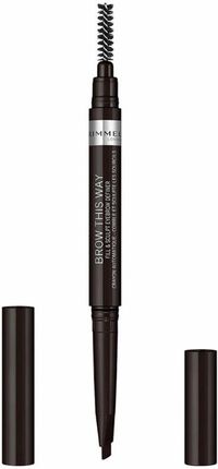 Rimmel London Kredka Do Brwi Brow This Way Nº 04 Soft Black 0,25g