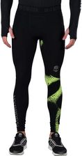 Zdjęcie Hydrogen Legginsy Do Biegania Męskie Spray Leggings Czarne - Pajęczno