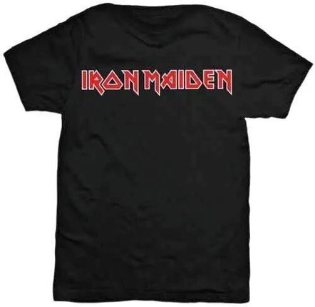 Iron Maiden Koszulka Logo Unisex Black S