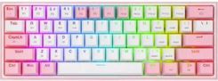 Zdjęcie Produkt z Outletu: Redragon Fizz Pro K616 Rgb Hotswap Box Red Biało-Różowy - Tłuszcz