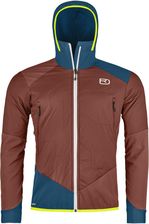 Kurtka męska Ortovox Col Becchei Hybrid Jacket Men's Rozmiar: M / Kolor: pomarańczowy