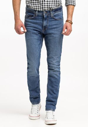 MUSTANG VEGAS SLIM MĘSKIE SPODNIE JEANSOWE JEANSY DŻINSY DENIM BLUE 1015350 5000 682