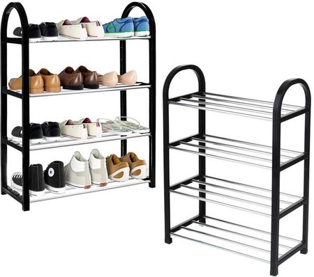 Półka Szafka na Buty Obuwie Regał Stojak Organizer Stojący 4 Poziomy