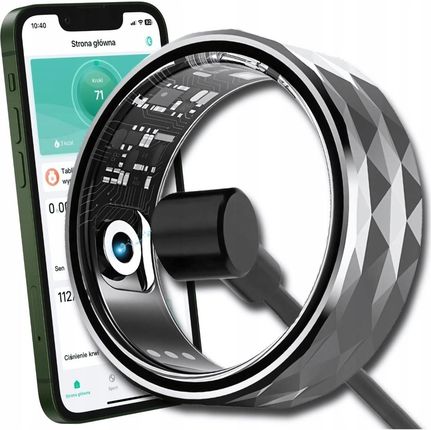 Zeetech Smart Ring Szary