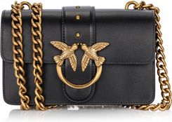 PINKO skórzana torebka listonoszka Love one Mini