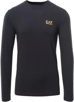 Męska Koszulka z długim rękawem Ea7 Emporio Armani Train Core ID M Tee LS ST 8Npt28Pjvqz0208 – Czarny