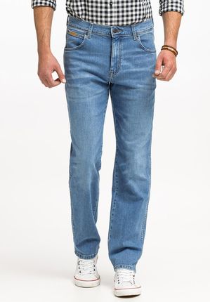 WRANGLER TEXAS MĘSKIE SPODNIE JEANSOWE JEANSY DŻINSY FRIDAY ROCK W121HR47E