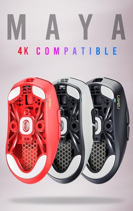 Mysz Lamzu Maya (LAMZUMAYAWHITE4K) - Opinie i ceny na Ceneo.pl