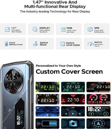 Doogee V40 Pro 5G 6/512GB Niebieski - Cena, opinie na Ceneo.pl