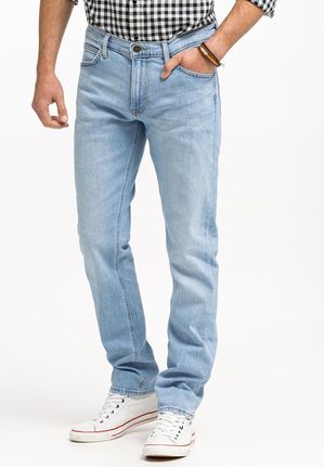 LEE DAREN ZIP FLY MĘSKIE SPODNIE JEANSOWE JEANSY DŻINSY BLUE SKY LIGHT L707ICC25