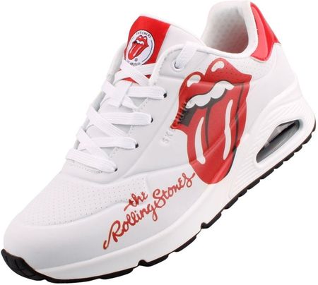 Skechers Rolling Stones Single damskie trampki białe