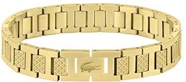 Lacoste Mężczyźni Metropol Bransoletka Złoty 17cm