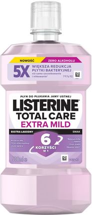Listerine Total Care Płyn Do Płukania Jamy Ustnej Extra Mild 500ml