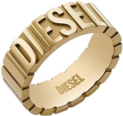 Diesel Złoty Pierścionek Ze Stali Szlachetnej Dla Mężczyzn