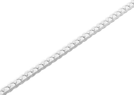 Intergold Srebrna bransoletka pancerka nierodowana pełna pr.925 22 cm - zdjęcie 3