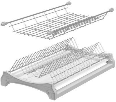 Nomet Ociekarka dwupoziomowa "standard" 800 G2 CHROM W-2507-800A.G2