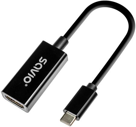 Savio Adapter USB-C (M) - HDMI (F), 4K, 30Hz, plastik, AK-79 (SAVAK79) - zdjęcie 4