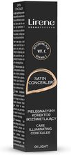 Zdjęcie Lirene Satin Concealer Pielęgnacyjny Korektor Rozjaśniający 01 Light 10ml - Góra