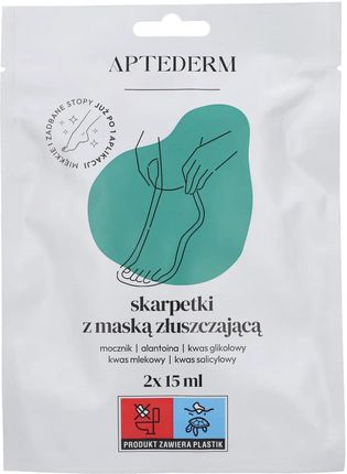 Laboratoria Gemini Aptederm Skarpetki Z Maską Złuszczającą 2szt.