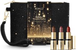 Zdjęcie Kiko Milano Holiday Wonderlights Creamy Miniature Lipstick Gift Set Zestaw Upominkowy Do Makijażu Ust: 3 Mini Pomadki O Kremowym Wykończeniu - Tuliszków