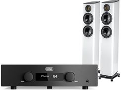 Hegel H190V Czarny + Vela Fs407.2 Biały