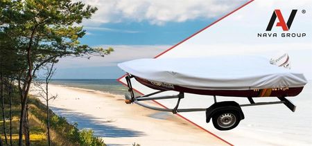 Nava Group Pokrowiec Na Łódź Wędkarską 110G/M2 360-390cm - zdjęcie 4