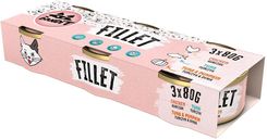 Mr. Bandit Fillet Przysmak Dla Kota Z Kurczakiem Tuńczykiem I Dynią 3X80G