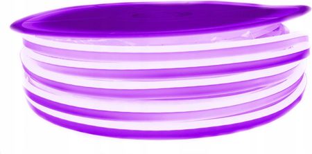 NEON LED FLEX 12V Taśma LED FIOLETOWA WODODPORNA TAŚMA NEON 12V
