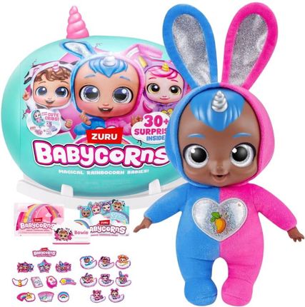 ‪‪❤︎‬rara‪‪❤︎‬ Lalka Zuru Babycorns Duży Pluszowy Bobas Lalka Niespodzianka