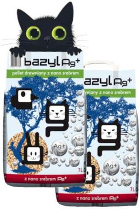 Bazyl Ag+ Pellet Drewniany 2x7l