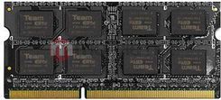 Pamięć RAM Team Group DIM 8GB SODIMM DDR III 1600Mhz Memory (TM3SE16008G)
