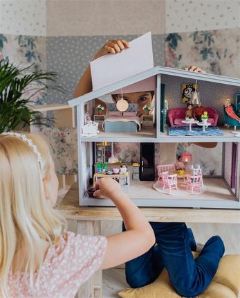 Lundby Zestaw Podstawy Sypialnia Do Domku Dla Lalek - zdjęcie 4