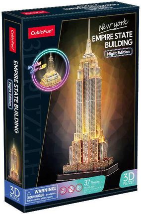 Cubic Fun puzzle 3D Empire State Building wersja nocna 05393