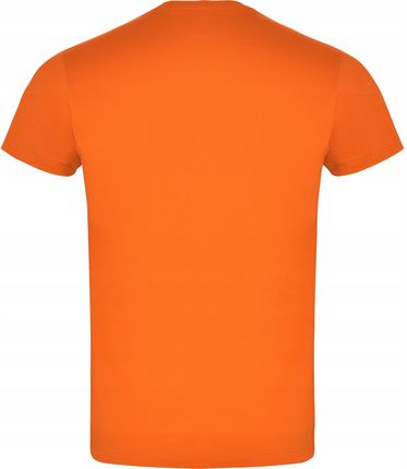 T-shirt Koszulka męska Przewiewna Bawełna Roly Atomic 6424 Pomarańcz L - zdjęcie 5