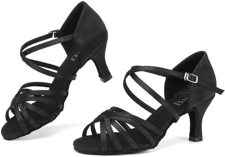 Buty Taneczne Damskie Salsa Taniec Towarzyski Burtan Havana 7cm - zdjęcie 4