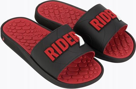 Klapki męskie Rider Pump Slide Ad black/red 45/46 Eu