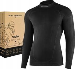 Zdjęcie Brubeck LS1654M Bluza męska COOLER czarny L - Sulmierzyce