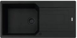 Zdjęcie Produkt z Outletu: Franke Urban UBG 611-100 XL GSC Granitowy Czarny mat - Tłuszcz