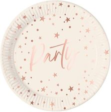 Zdjęcie Procos Talerzyki Papierowe Rose Gold Party Decorata Fsc 23cm 8 Szt. - Skarżysko-Kamienna