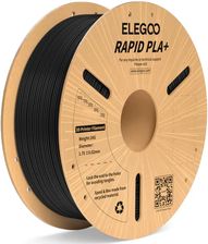 Zdjęcie Elegoo Rapid Pla+ Black 1,75mm 1kg 502030114 - Piaski