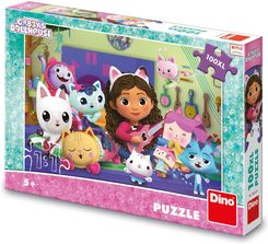 Koci Domek Gabi puzzle XXL Orkiestra przyjaciół 100 elementów obrazek 33x47 cm dla dziecka 5+ Dino