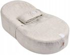 Ergonomiczny materac dla niemowląt Cocoonababy Linen, Red Castle