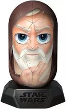 Zdjęcie Ravensburger Puzzle 3D 54 elementów Hylkies Obi-Wan Kenobi 01015 - Dobre Miasto
