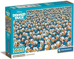 Zdjęcie Puzzle 1000 elementów Impossible Donald Duck Clementoni 39799 - Łódź
