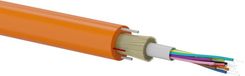 Kabel światłowodowy OS2 zewnętrzny DAC  pomarańczowy SM 24J 9/125 G652D Fca PE ALANTEC