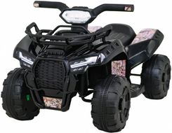 Zdjęcie Ramiz Quad Storm Na Akumulator Dla Dzieci Czarny + Silnik 25W Mp3 Usb Led - Toszek