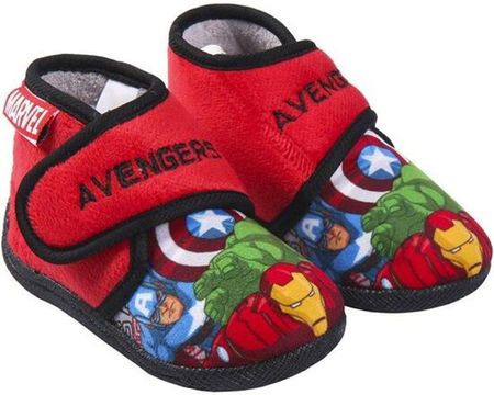 ZAPATILLAS DE CASA MEDIA BOTA AVENGERS RED