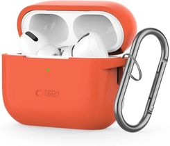 Tech-Protect Tech Protect Etui Silicone Hook Na Apple Airpods Pro 1 2 Pomarańczowe