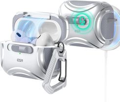 Esr Etui Cyber Flicklock Halolock Magsafe Na Airpods Pro 1 2 Srebrne